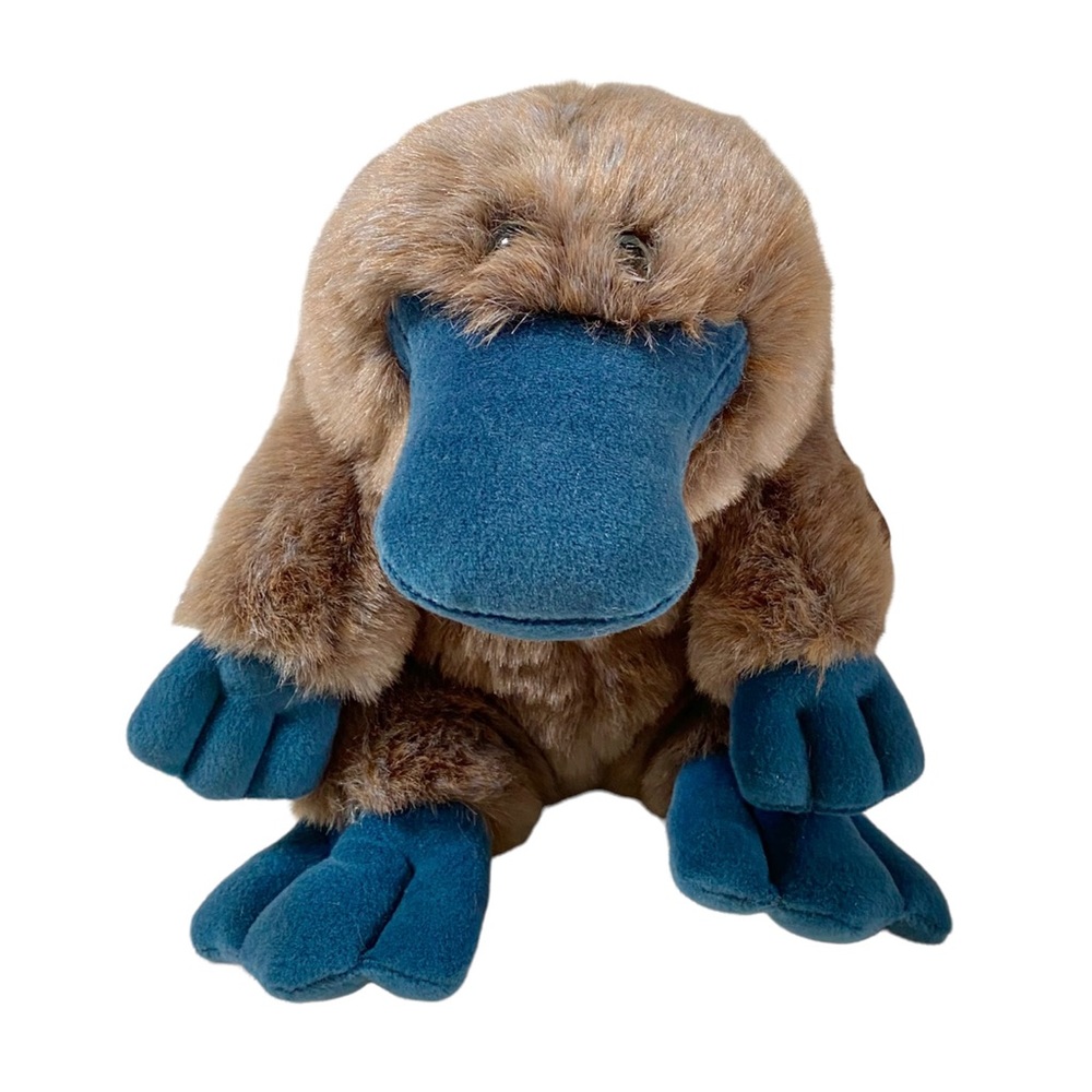 VINTAGE GUND WEBBER PLATYPUS 1275 PLUSH DUCK-BILLED STUFFED ANIMAL 8 1/2” NWT